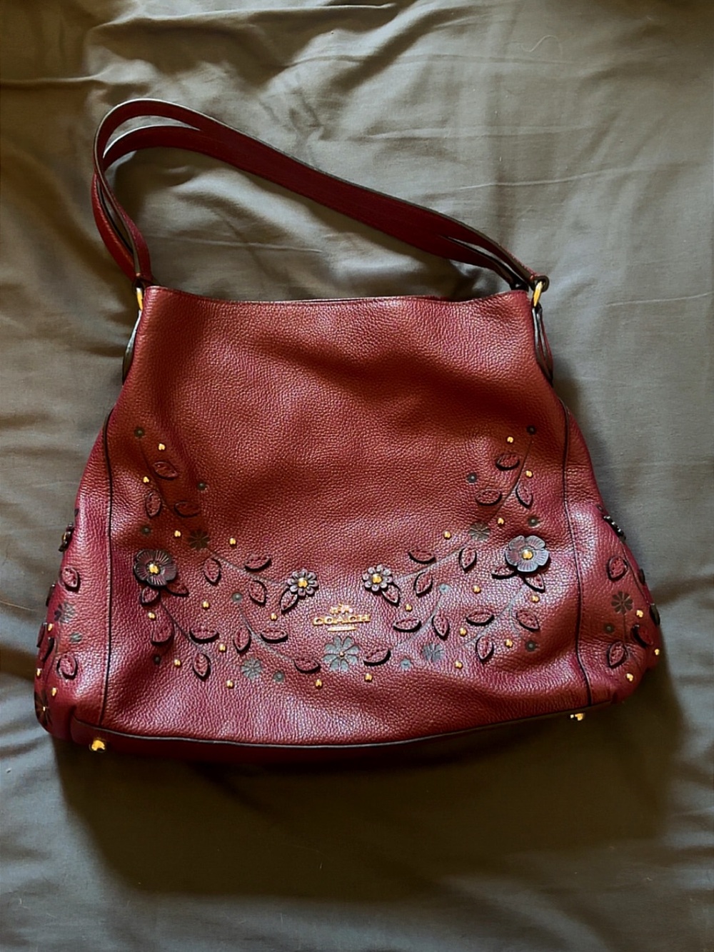 🌼Seasonal Collection🌼Coach Willow Floral Edie Shoulder Bag 31
In Pebble Leather
